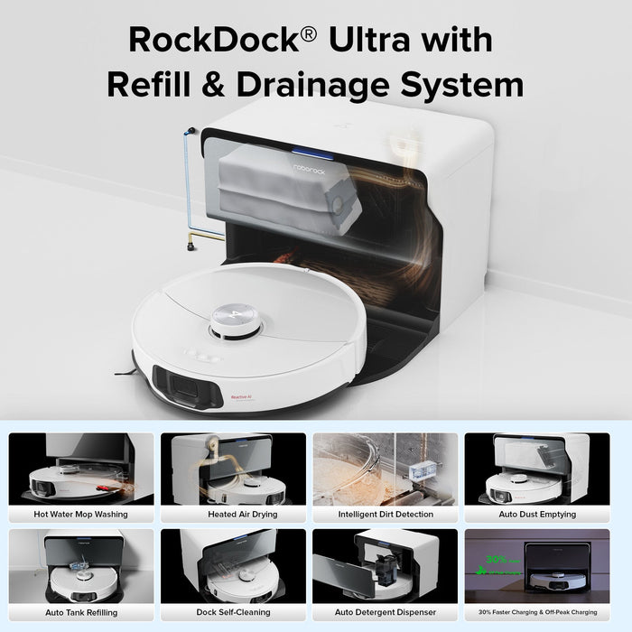 roborock s8 maxv ultra z systemem napełniania i opróżniania