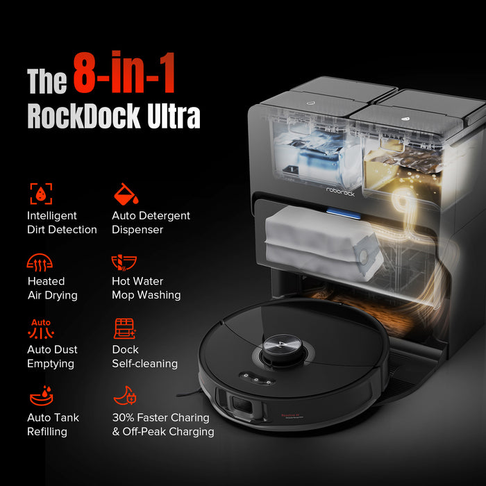 roborock s8 maxv ultra z 8-w-1 rockdock ultra