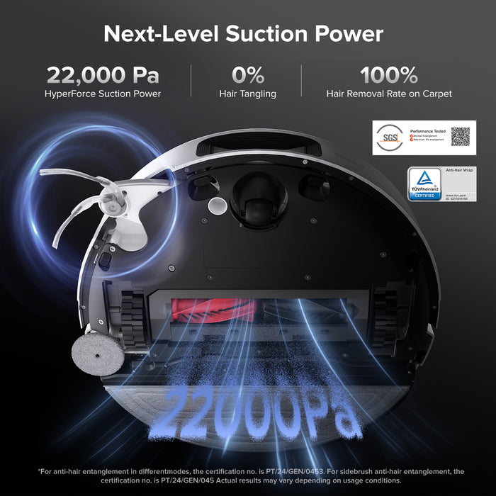 odkurzacz robotyczny roborock saros 10 z podwójnym systemem zapobiegającym plątaniu się włosów ulepszony model s8 maxv ultra